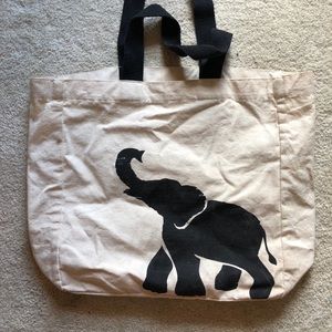 Elephant tote bag